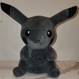 Dark Gray Pikachu Plush Toy